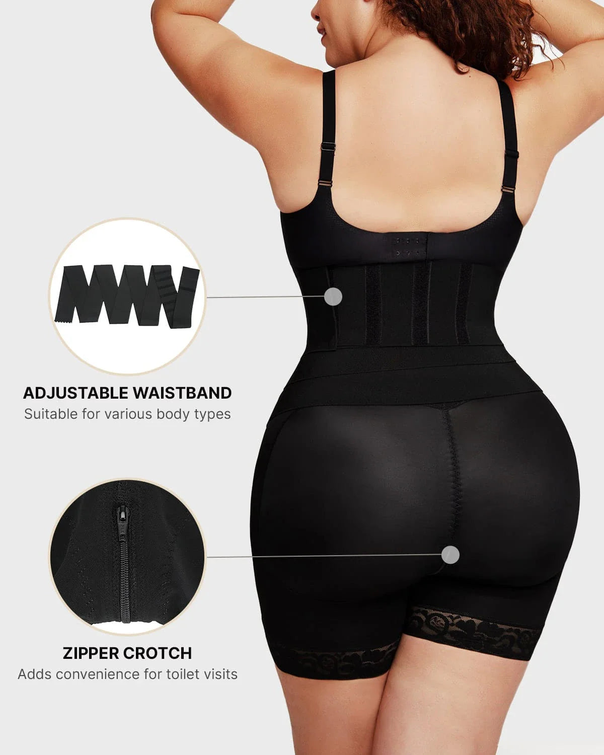 Bare Essentials™ AirSlim® 2-In-1 High-Waisted Booty Lift Shaper Short