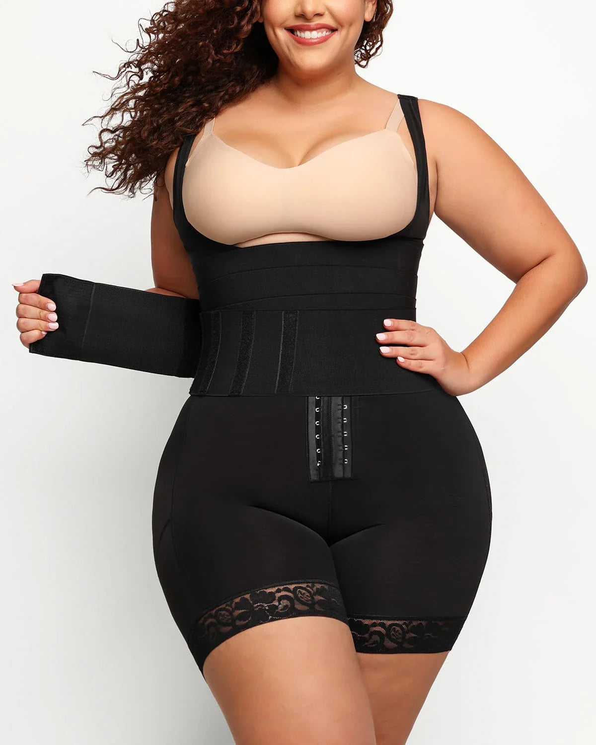 Bare Essentials™ AirSlim® 2.0 Smooth Wrap & Open Bust Bodysuit