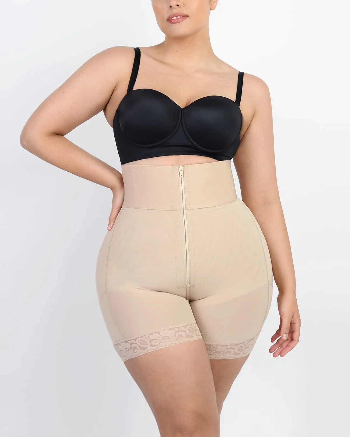 BOOT-YEAH™ AirSlim® Boned Sculpt High-Waisted Short