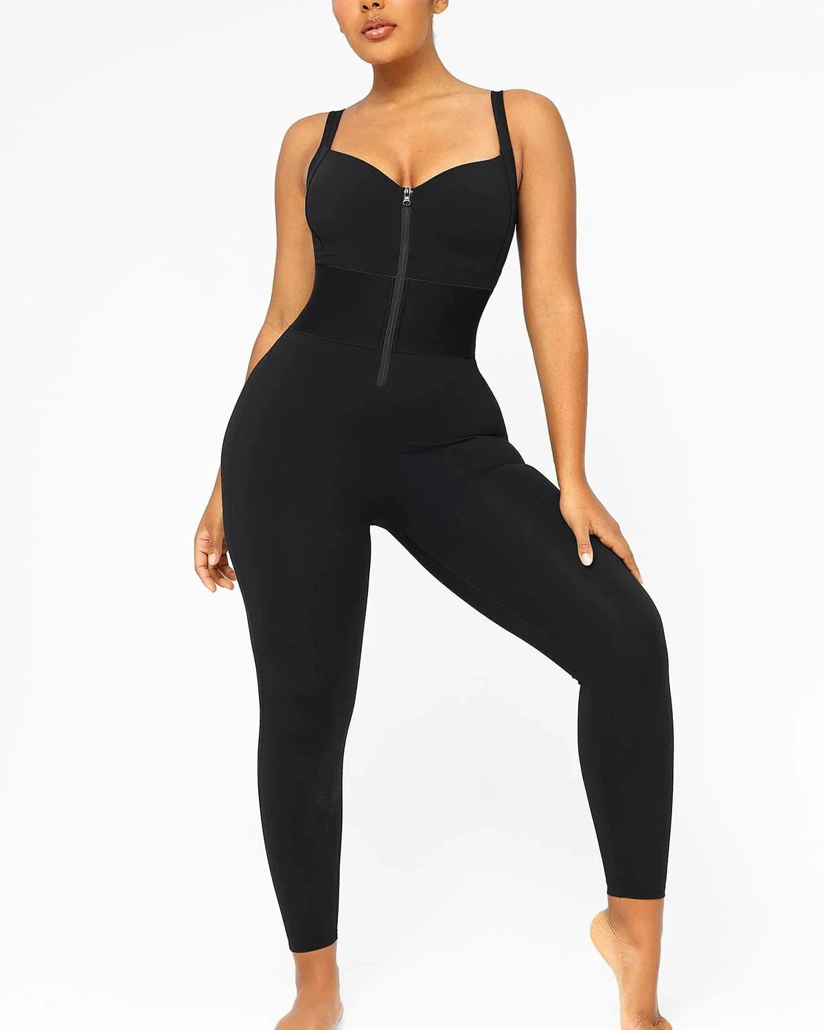 Bare Essentials™ AirSlim® ElasticFuse Waistband Shaping Jumpsuit