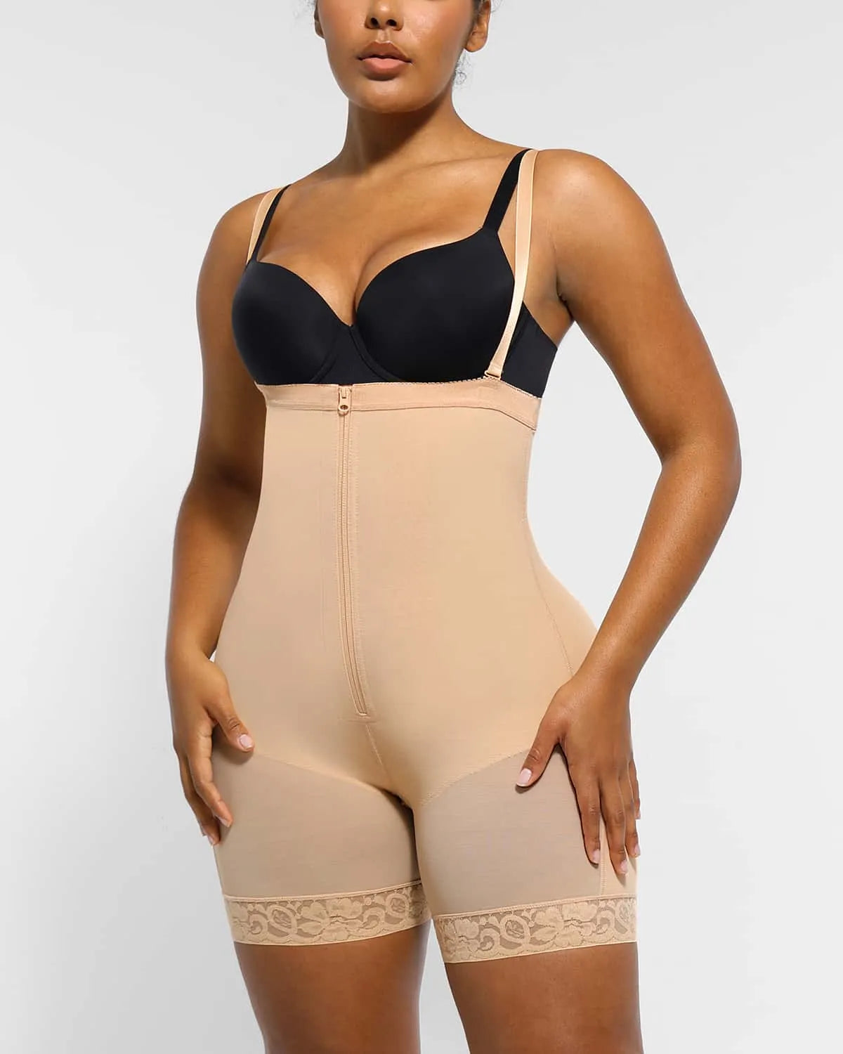 Bare Essentials™ AirSlim® Firm Tummy Compression Mid Thigh Short
