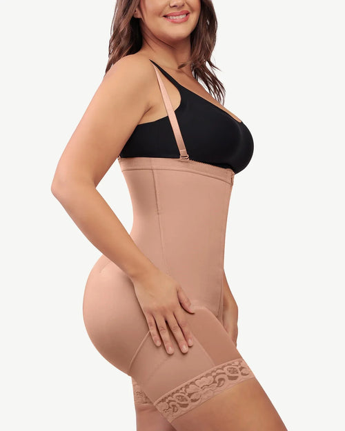 Bare Essentials™ AirSlim® Firm Tummy Compression Mid Thigh Short