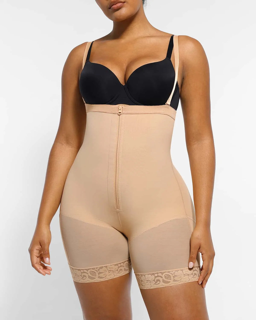Bare Essentials™ AirSlim® Firm Tummy Compression Mid Thigh Short