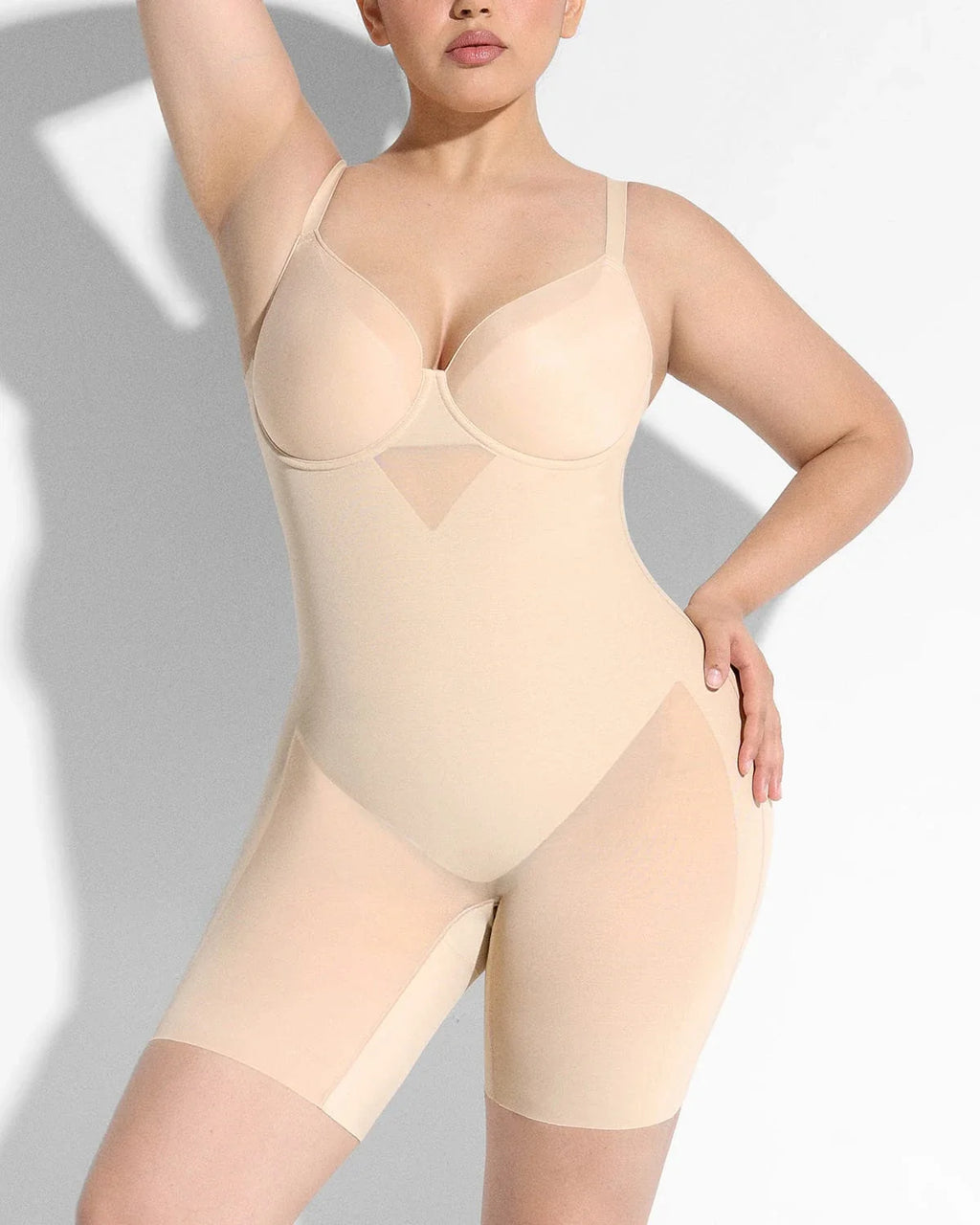 Bare Essentials™ Cream Touch™ Full Coverage Seamless Shaping Bodysuit