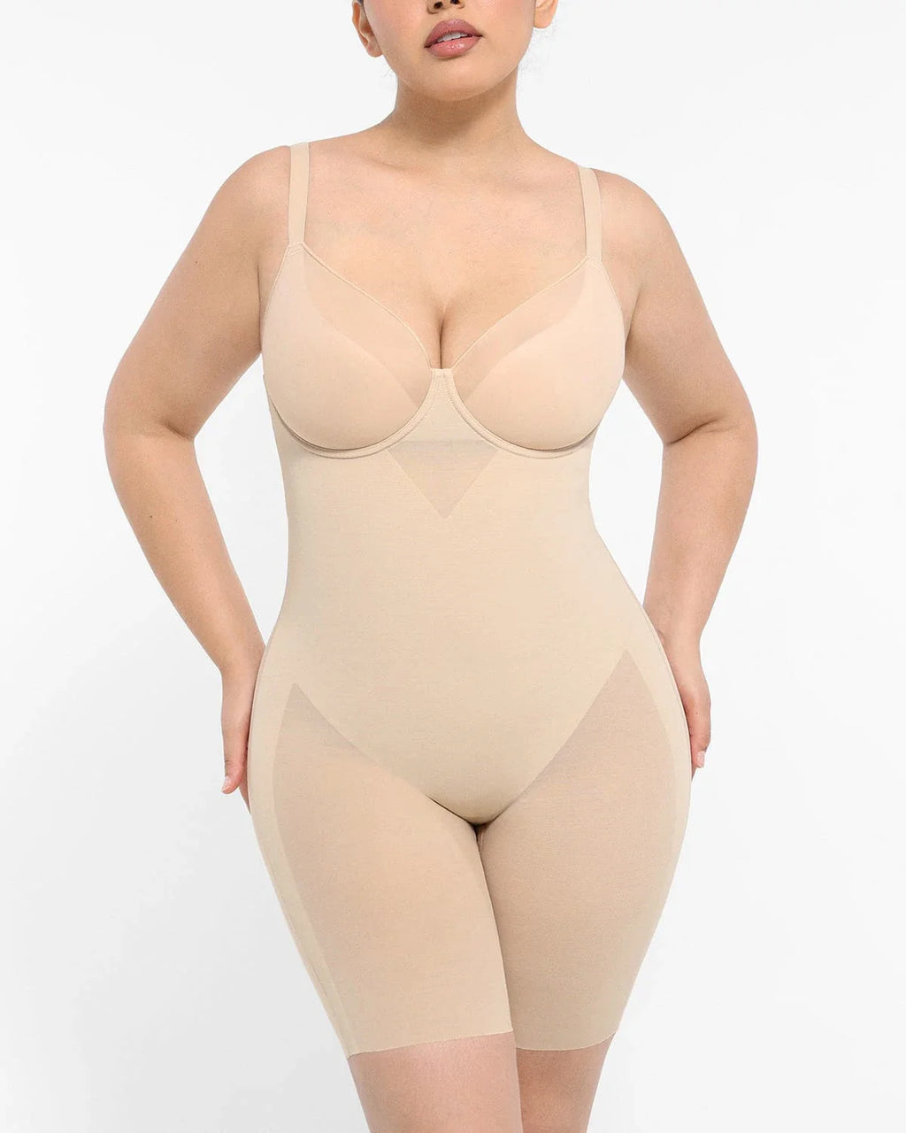 Bare Essentials™ Cream Touch™ Full Coverage Seamless Shaping Bodysuit