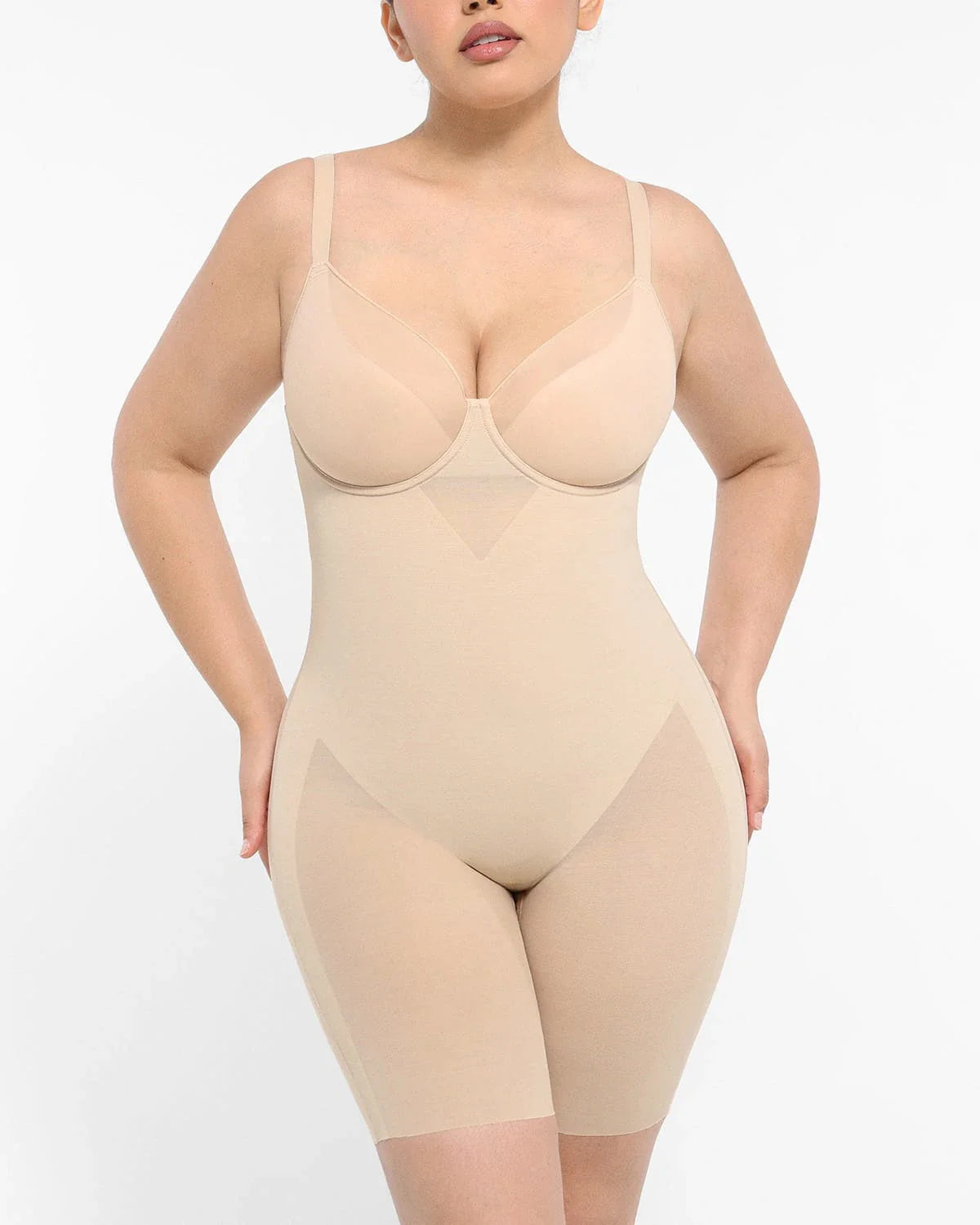 Bare Essentials™ Cream Touch™ Full Coverage Seamless Shaping Bodysuit