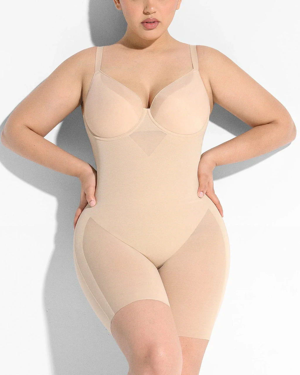 Bare Essentials™ Cream Touch™ Full Coverage Seamless Shaping Bodysuit