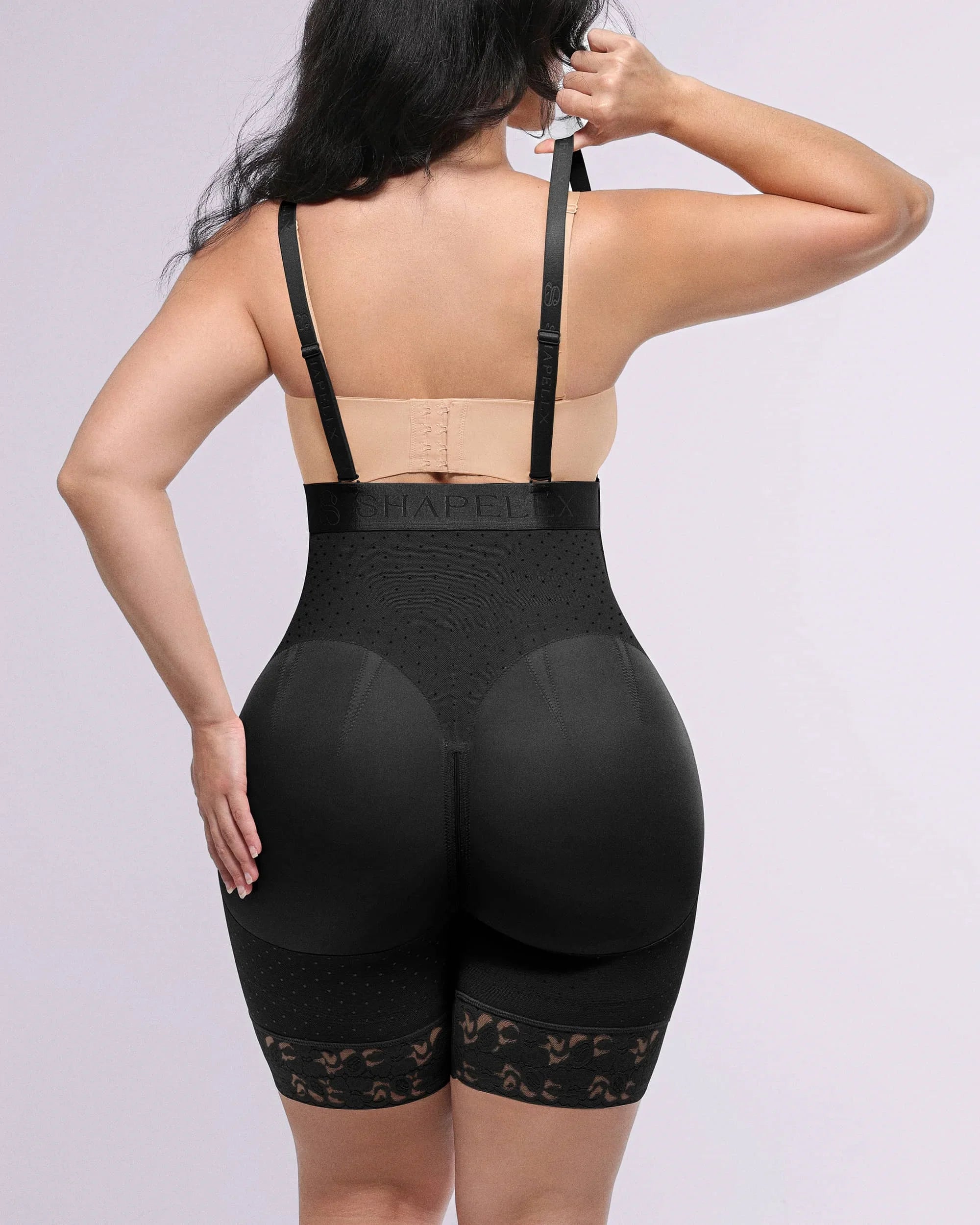 BOOT-YEAH™ AirSlim® High-Waisted Polka Dot Short