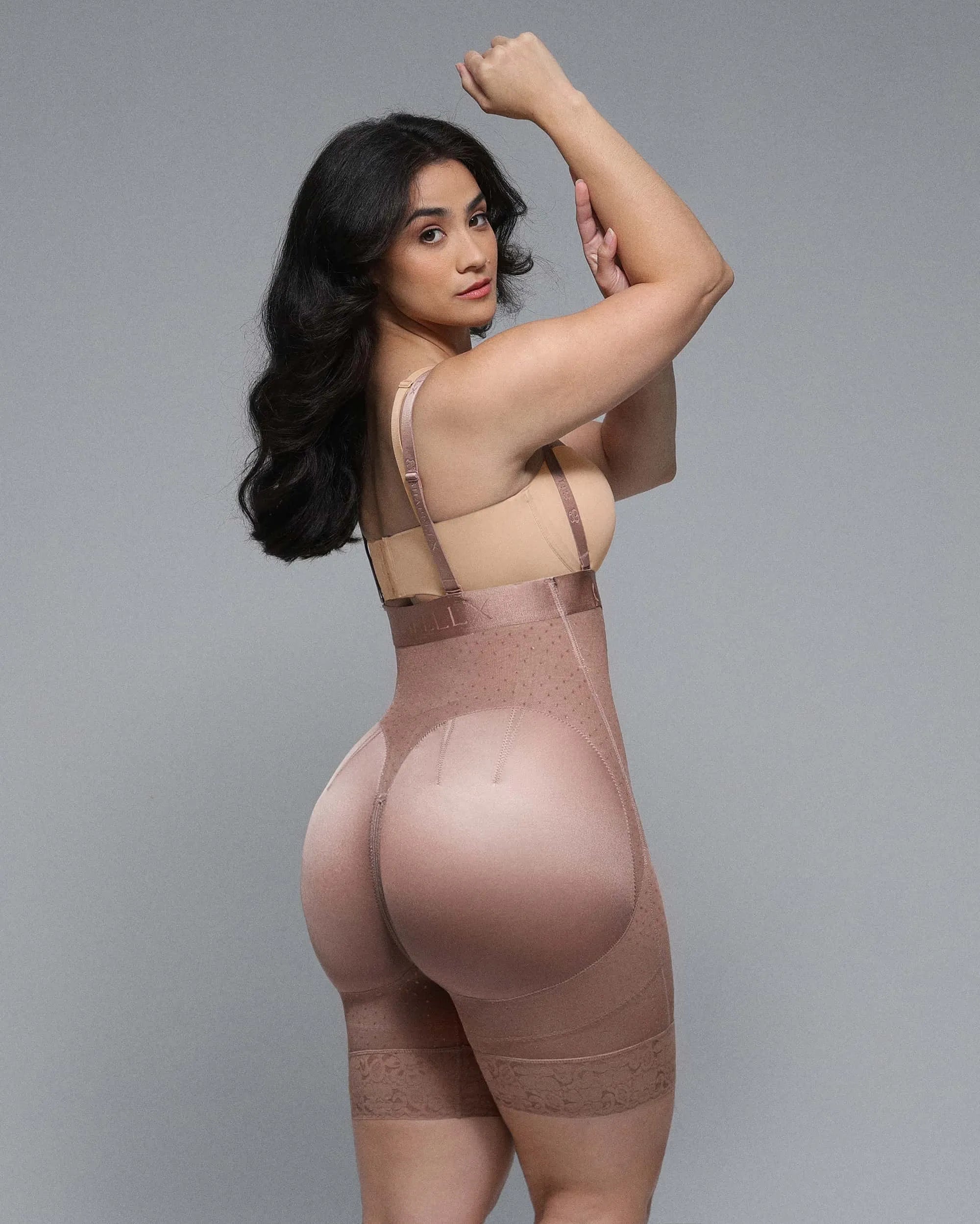 BOOT-YEAH™ AirSlim® High-Waisted Polka Dot Short