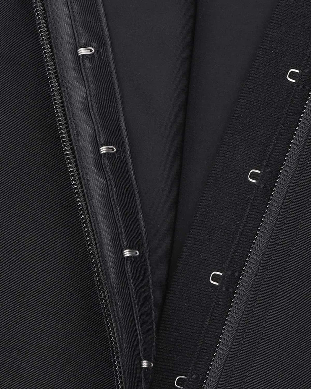 Bare Essentials™ AirSlim® Zipper Front Open Bust Brief Bodysuit