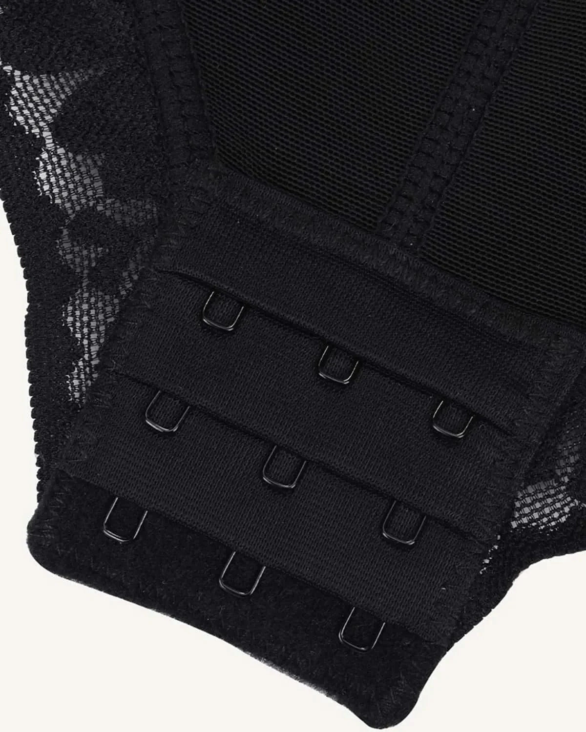 Bare Essentials™ AirSlim® Zipper Front Open Bust Brief Bodysuit