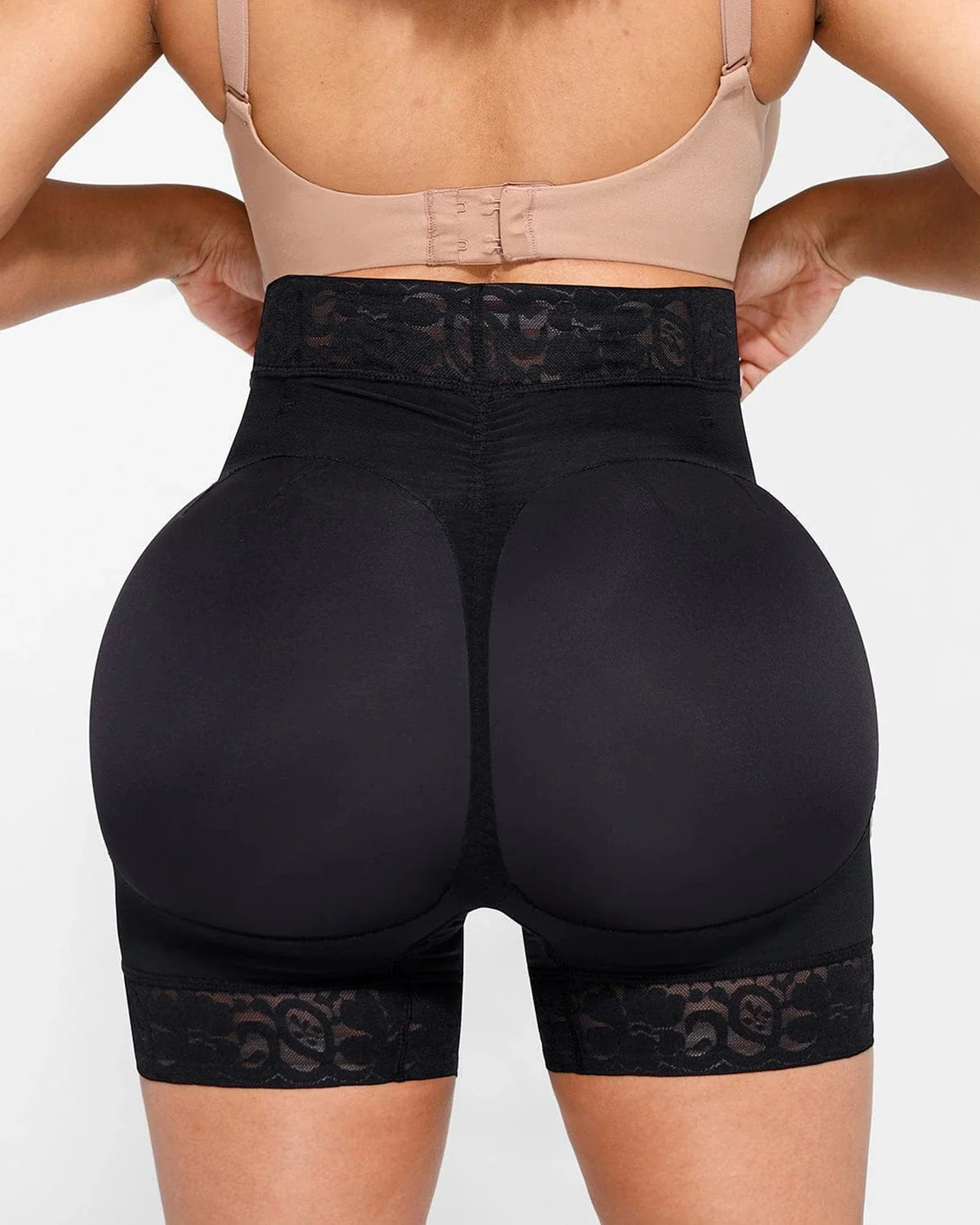BOOT-YEAH™ AirSlim® Mid-Rise Lace Butt-Lifting Short