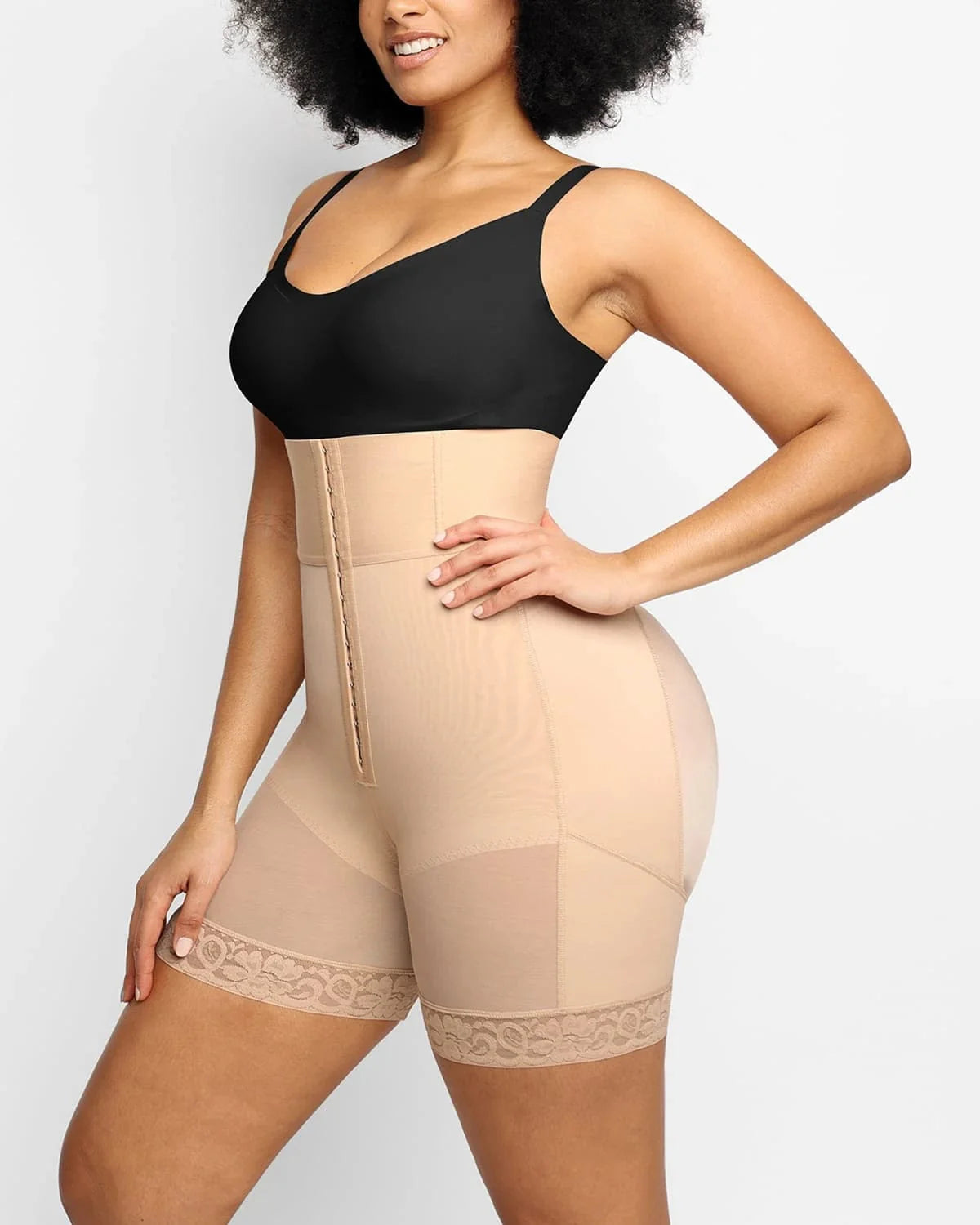 BOOT-YEAH™ AirSlim® Boned Sculpt High-Waisted Short