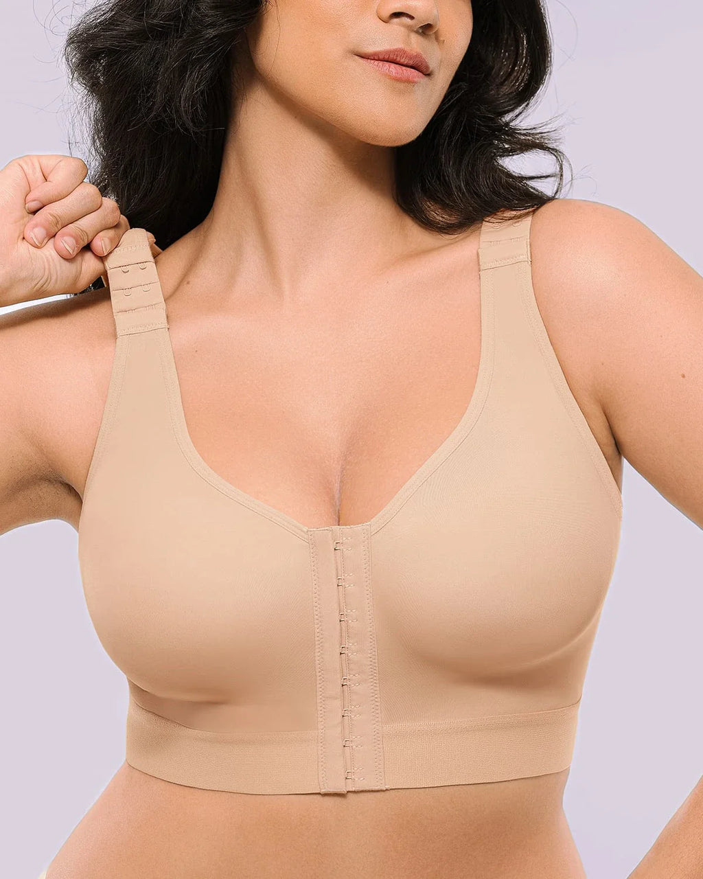Bare Essentials™ AirSlim® Unlined Wireless Back Support Bra + Brief