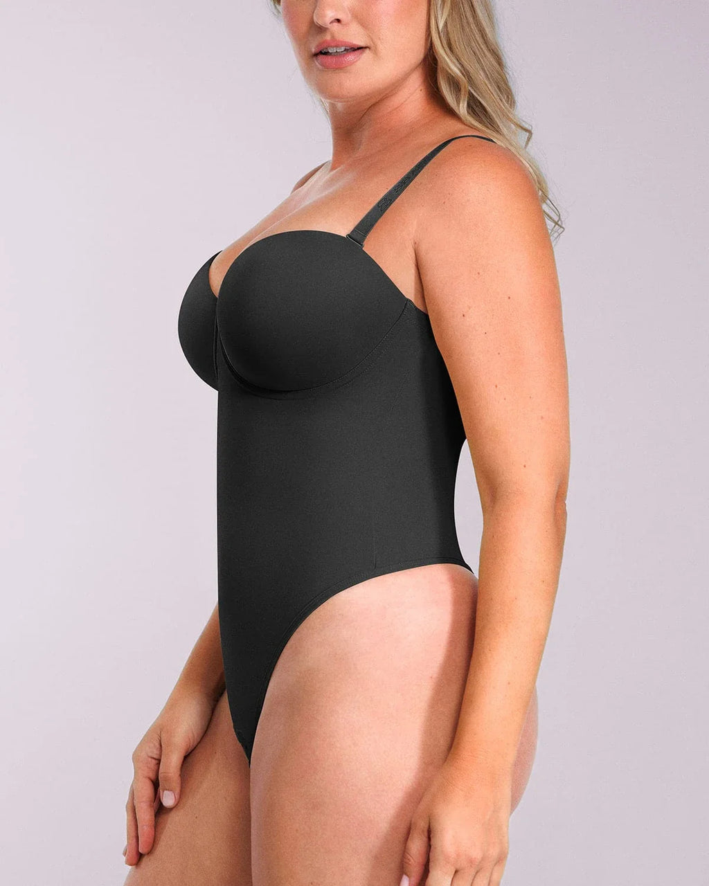 Bare Essentials™ AirSlim® Strapless Thong Bodysuit