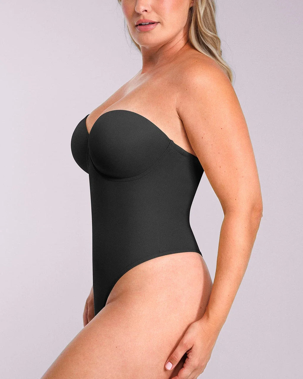 Bare Essentials™ AirSlim® Strapless Thong Bodysuit