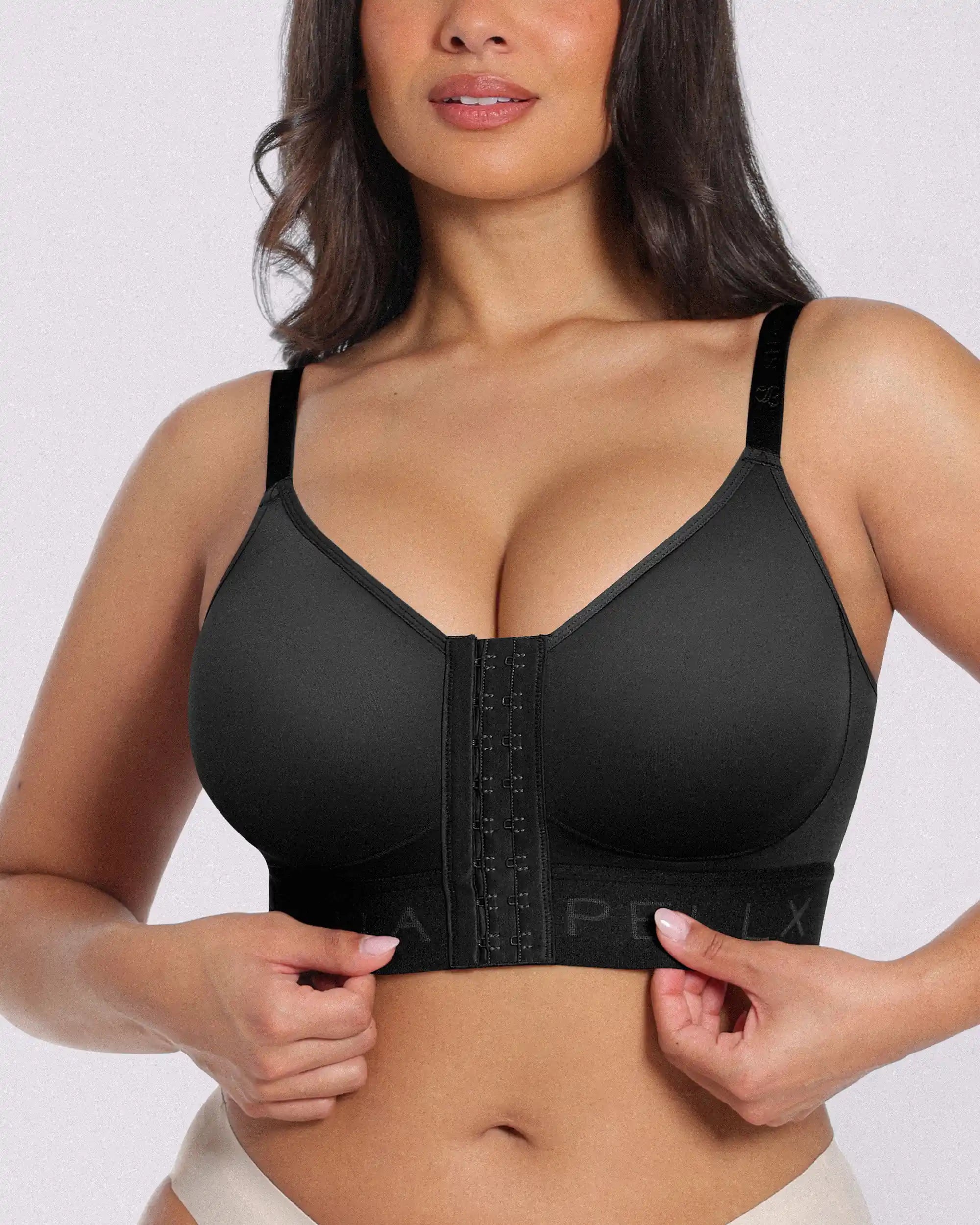 Bare Essentials™ AirSlim® Unlined Wireless Front-Closure Bra