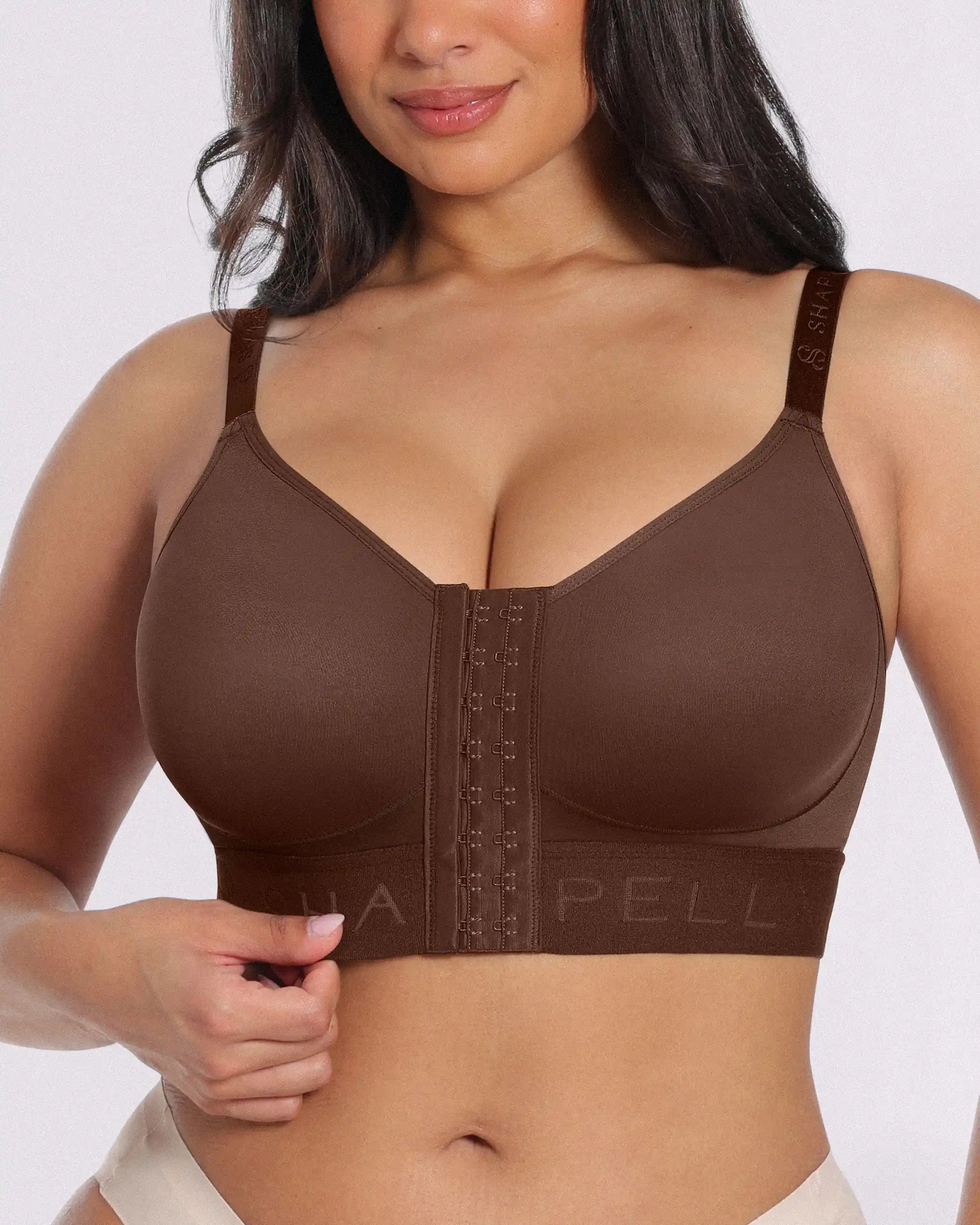 Bare Essentials™ AirSlim® Unlined Wireless Front-Closure Bra