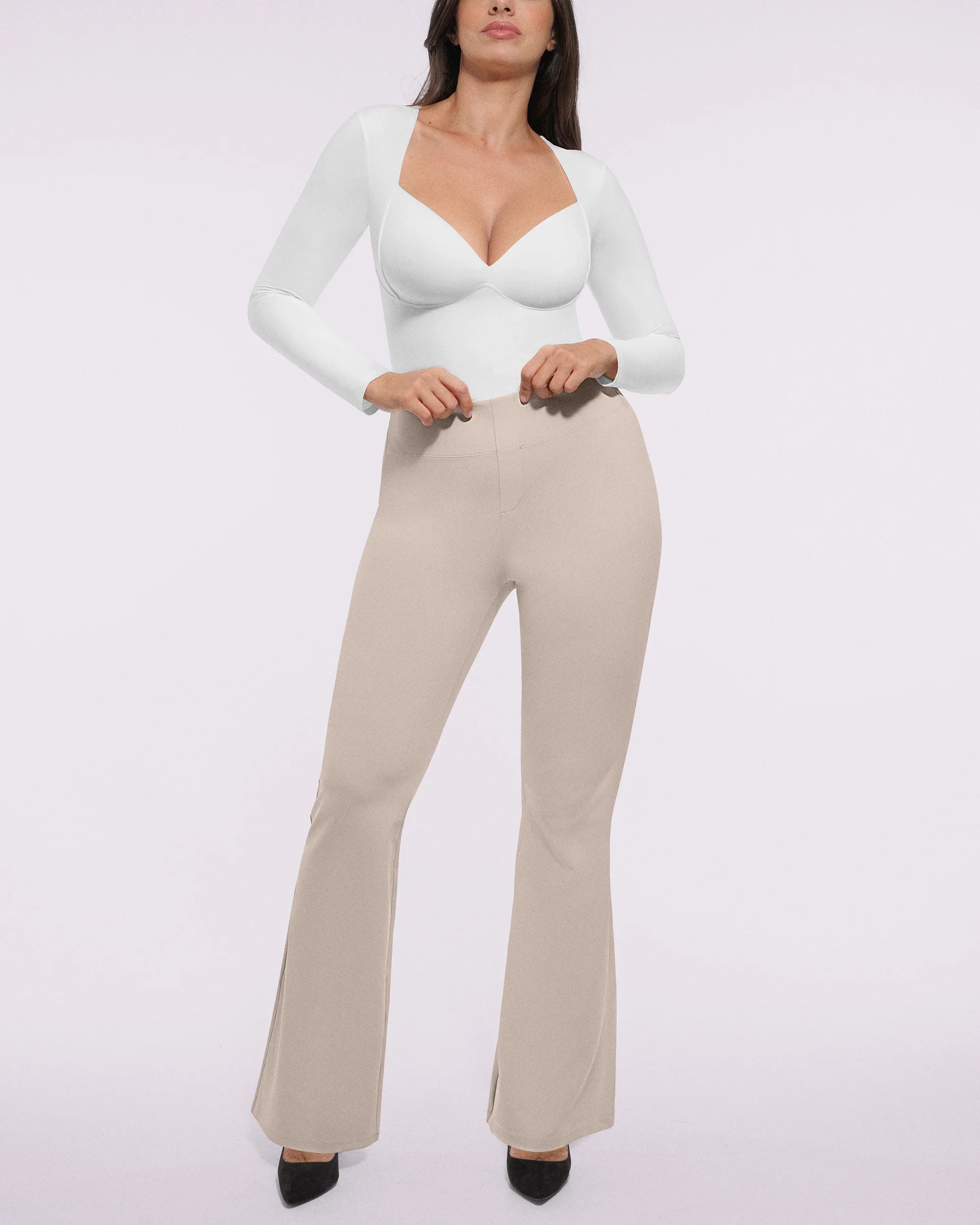 Bare Essentials™ AirSlim® Back Pocket Flare Work Pant