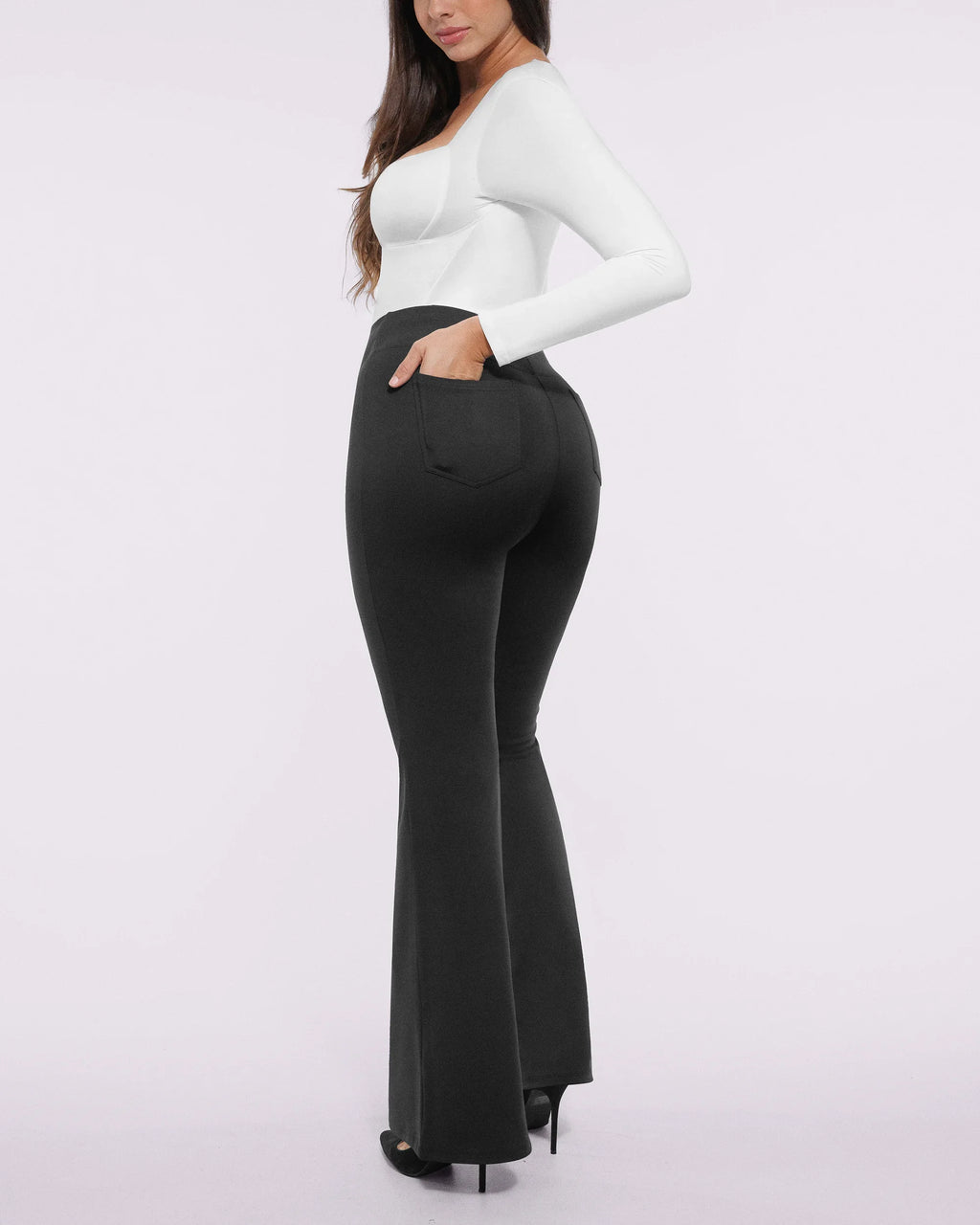 Bare Essentials™ AirSlim® Back Pocket Flare Work Pant