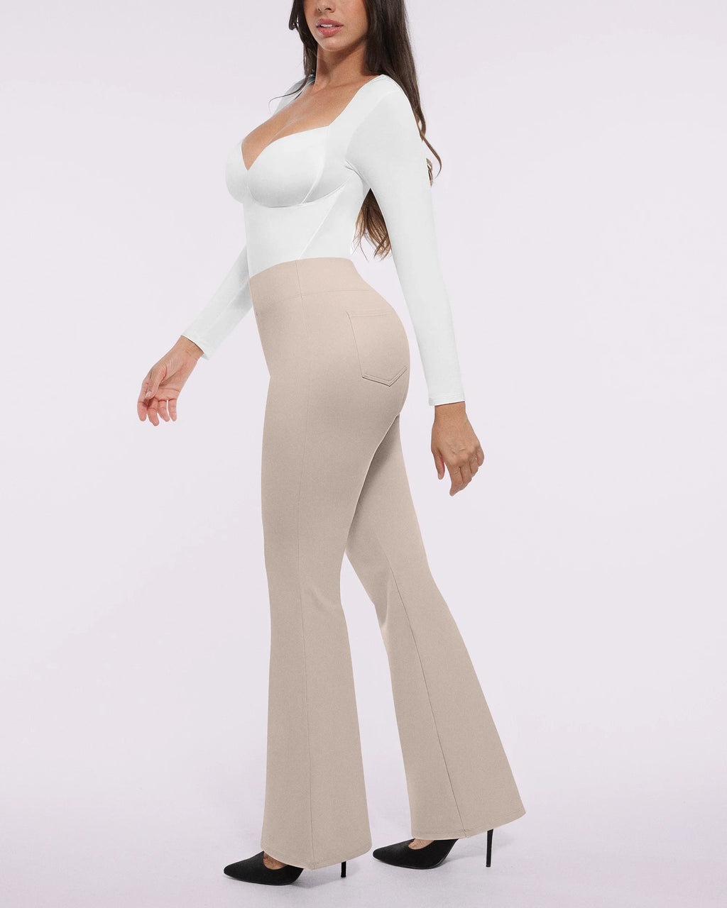 Bare Essentials™ AirSlim® Back Pocket Flare Work Pant