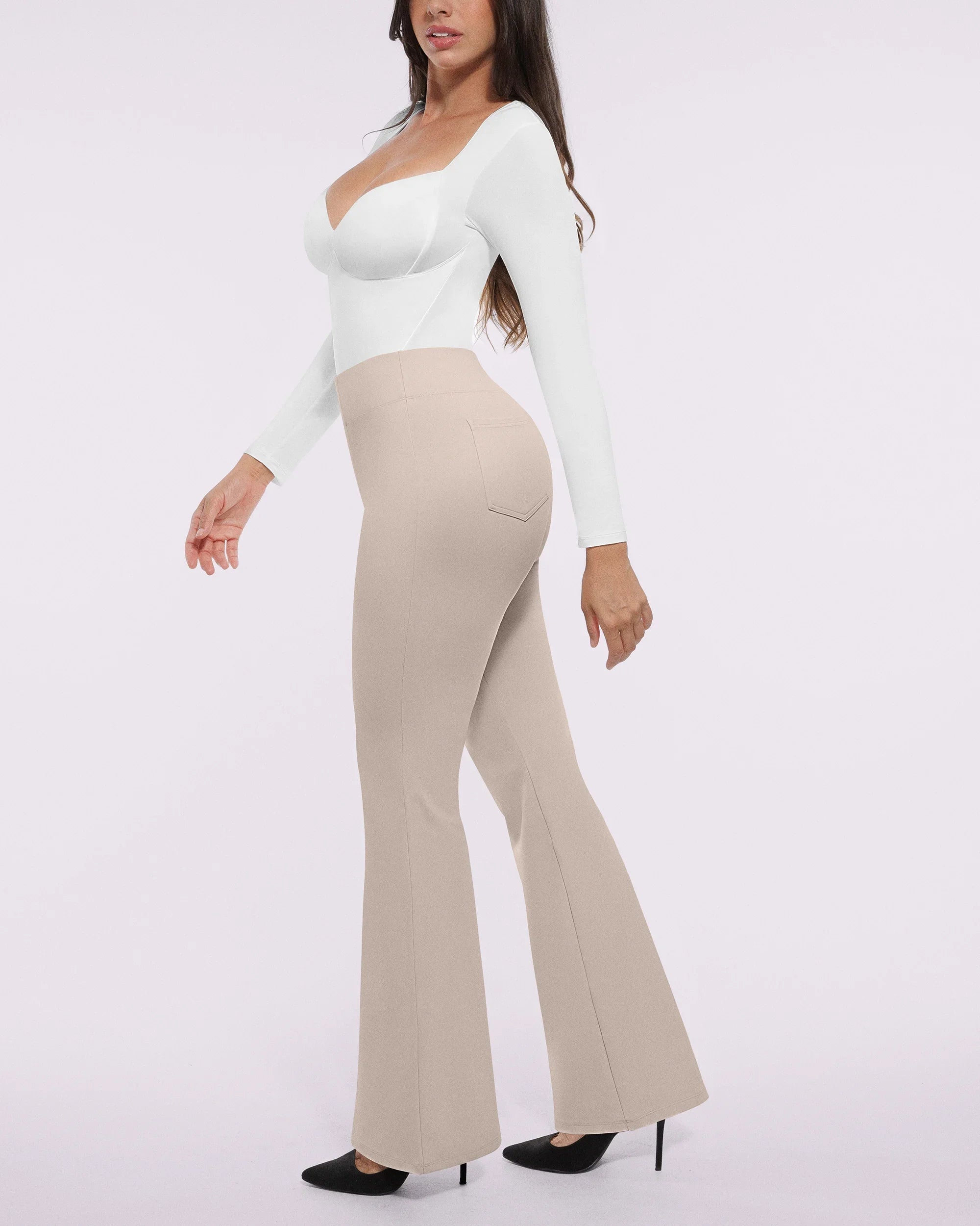 Bare Essentials™ AirSlim® Back Pocket Flare Work Pant