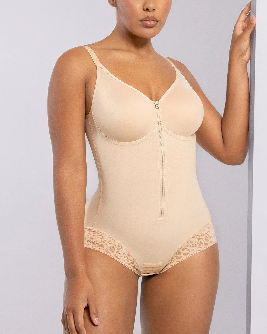 Bare Essentials™ AirSlim® Hourglass Full Body Brief Bodysuit