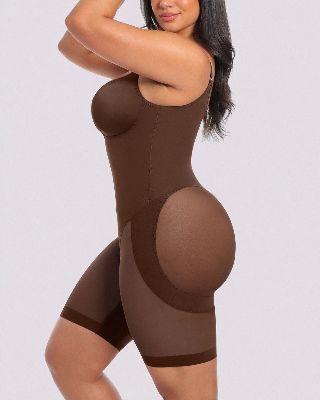 Bare Essentials™ AirSlim® Hourglass Full Body Mid Thigh Bodysuit
