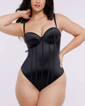 Bare Essentials™ AirSlim® Retro-style Cupped Bra-free Thong Bodysuit