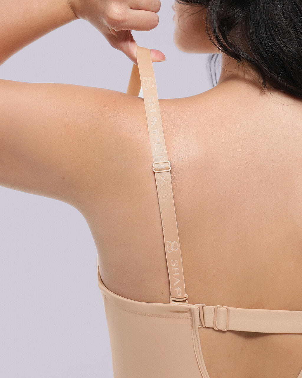 Bare Essentials™ AirSlim® Strapless Mid Thigh Bodysuit