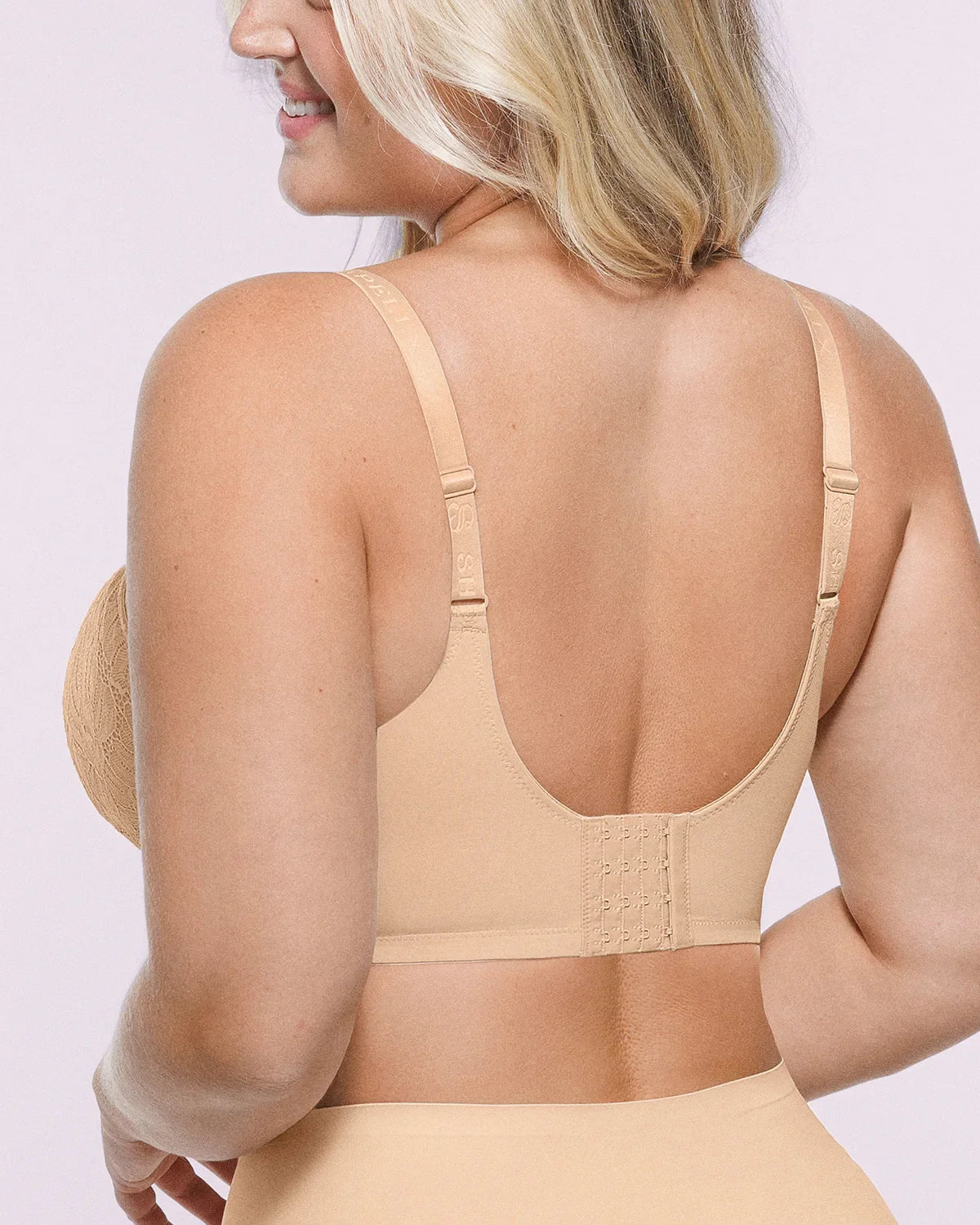 Bare Essentials™ AirSlim® Supportive Unlined Lace Underwired Bra