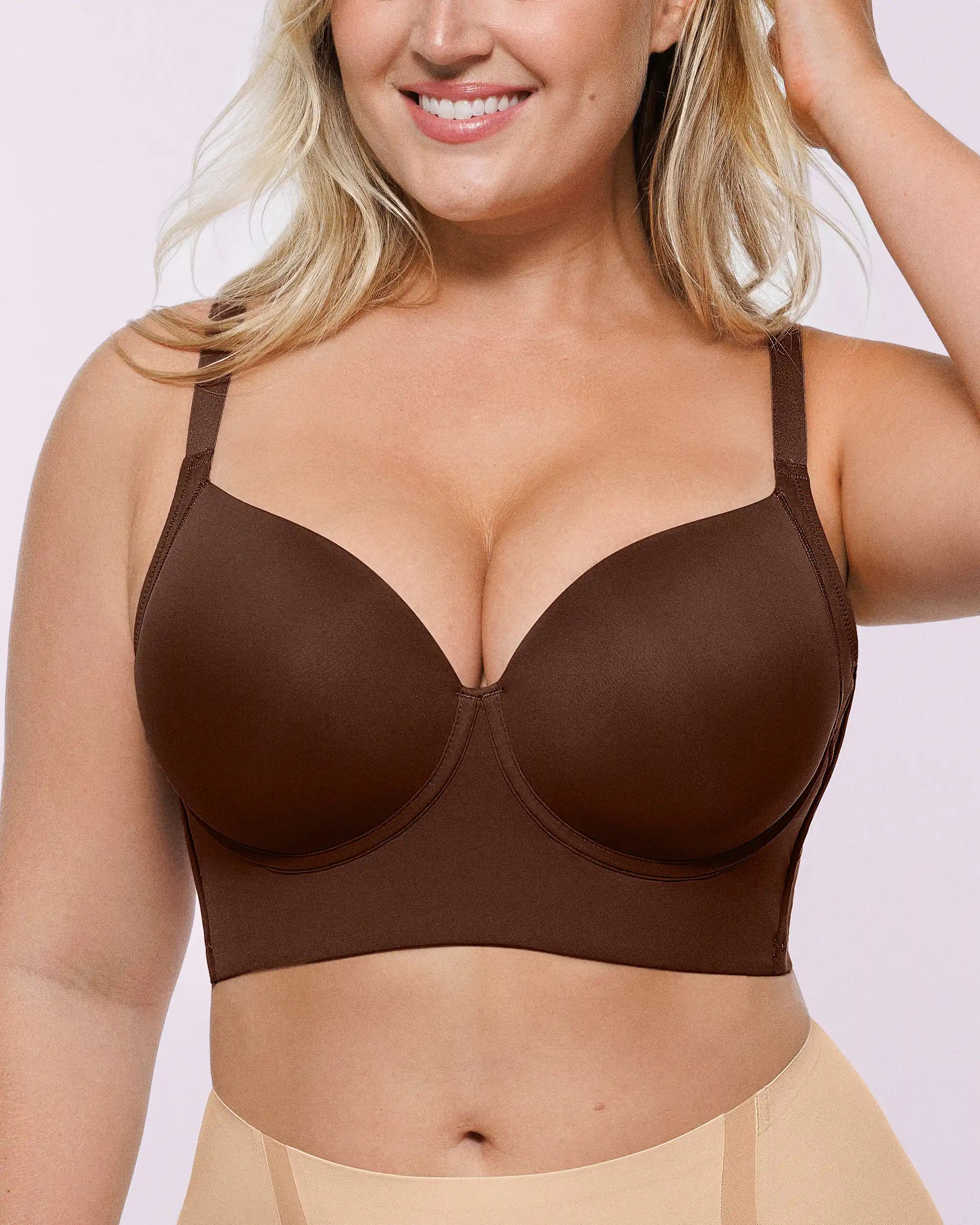 Bare Essentials™ AirSlim® Back Smoothing Underwire Push-Up Bra