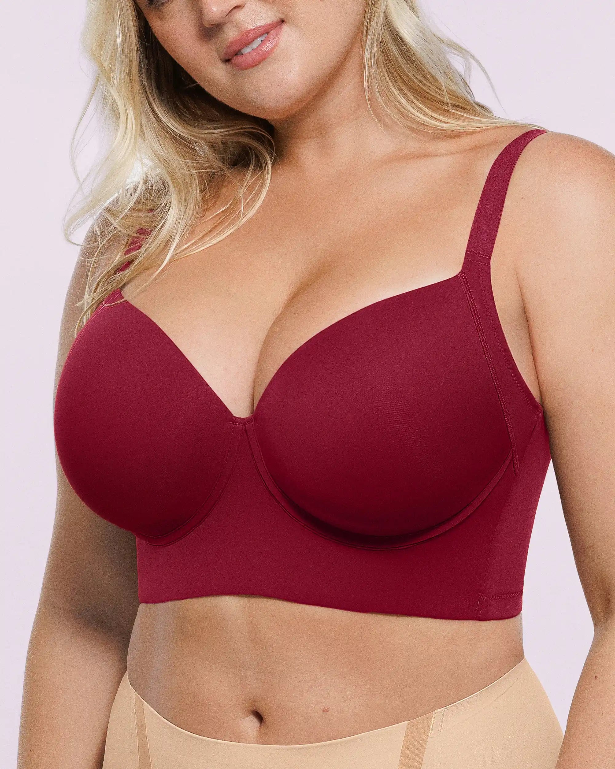 Bare Essentials™ AirSlim® Back Smoothing Underwire Push-Up Bra