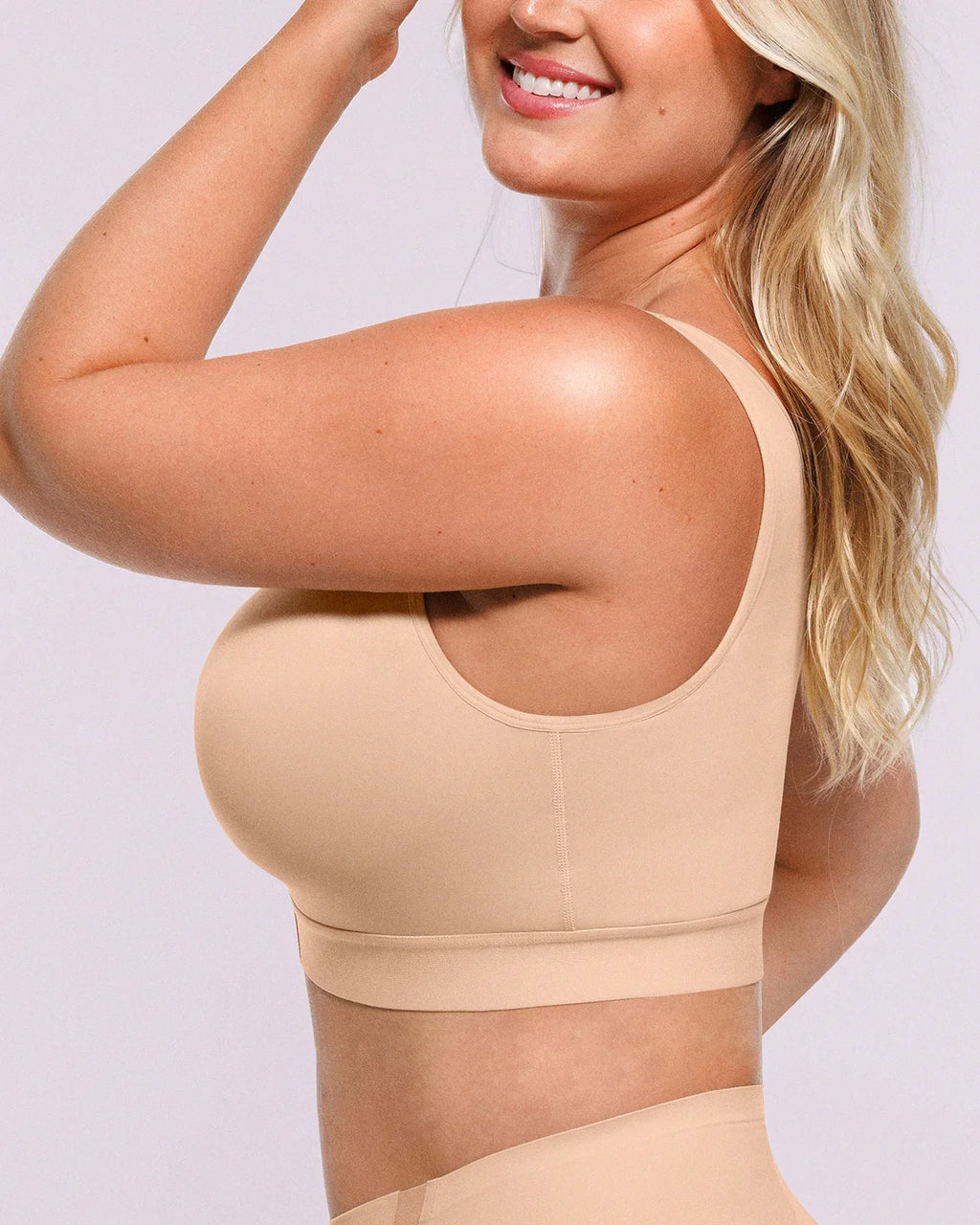 Bare Essentials™ AirSlim® Unlined Wireless Back Support Bra