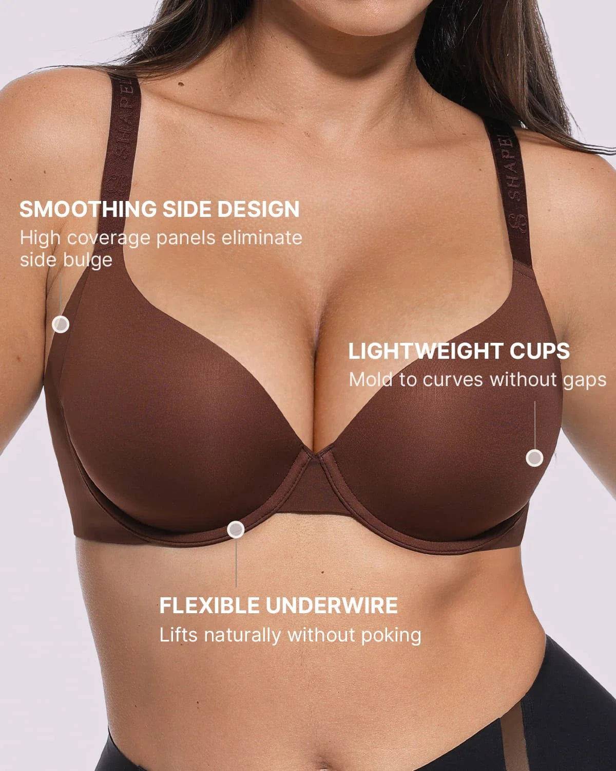 Bare Essentials™ Cream Touch™ Smoothing T-Shirt Bra