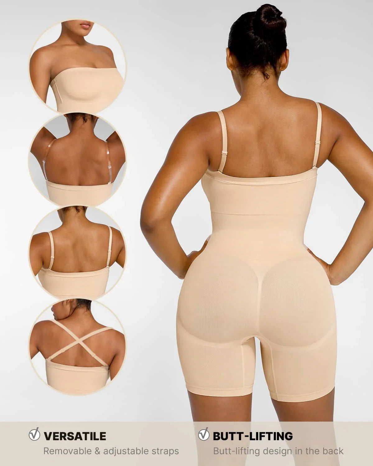 Bare Essentials™ Skin Flow Strapless Bodysuit