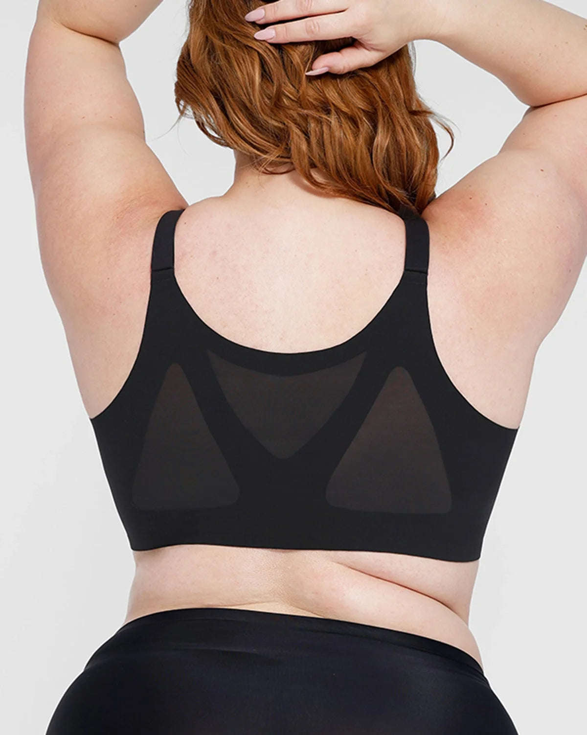 Bare Essentials™ Cream Touch™ Wireless Front-Hook Back Smooth Bra