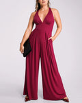 Bare Essentials™ AirSlim® Deep Plunge Built-In Shaping Jumpsuit