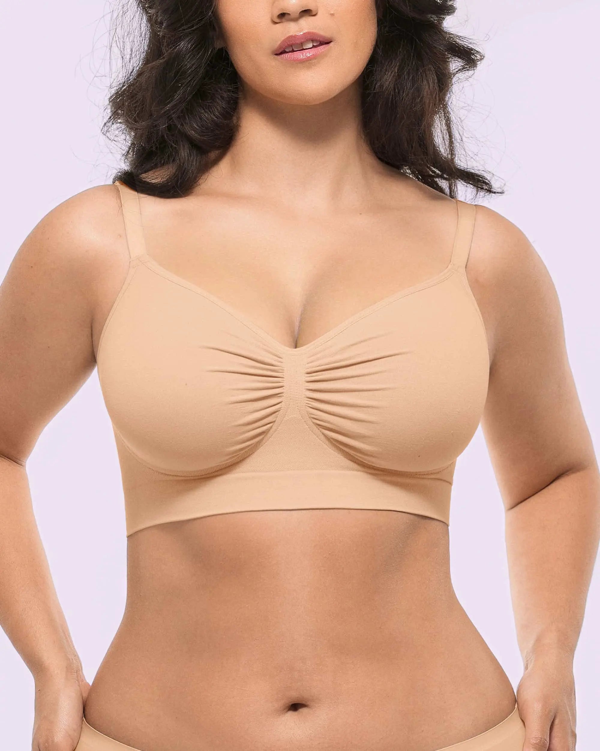 Bare Essentials™ Skin Flow Smooth Unlined Wireless Bra Triple Bundle
